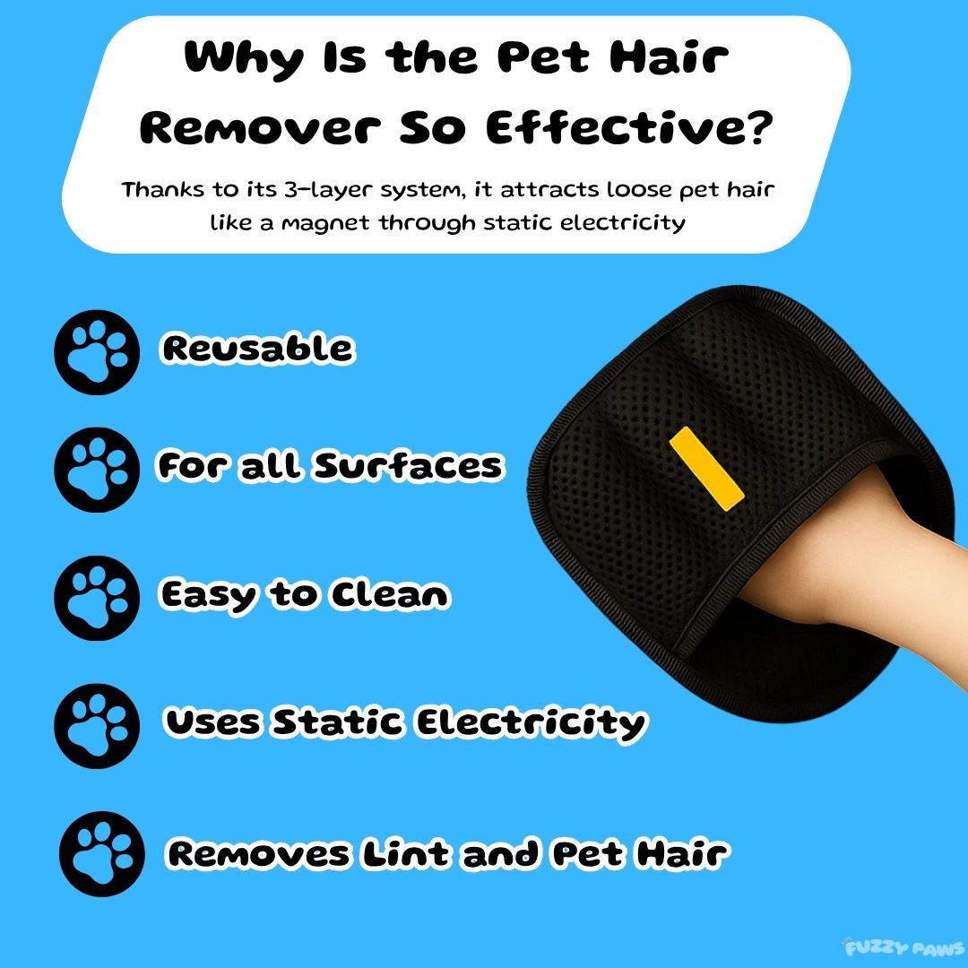 Dog Hair Removal Glove