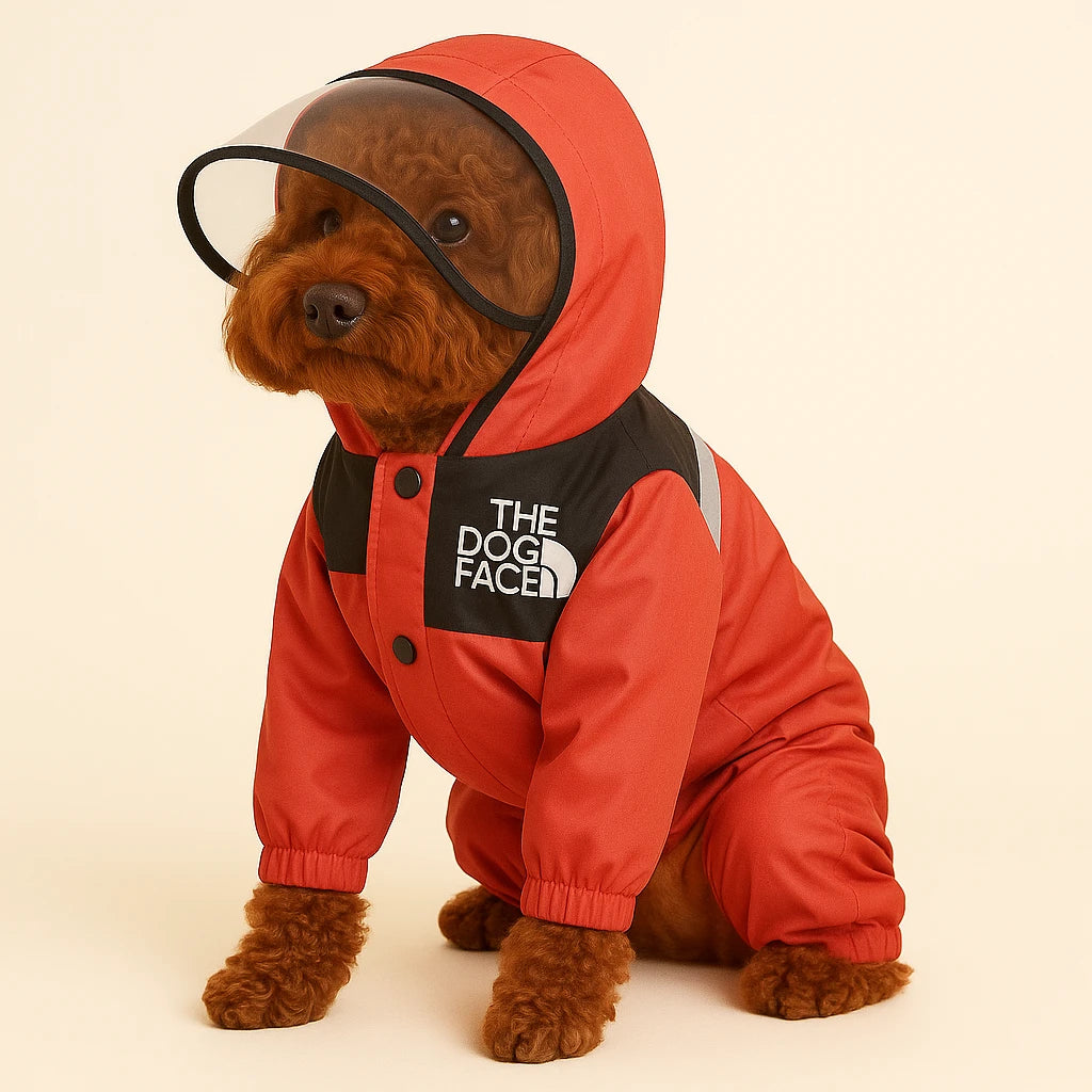 Dog Raincoat – Waterproof and Lightweight Jacket by The Dog Face