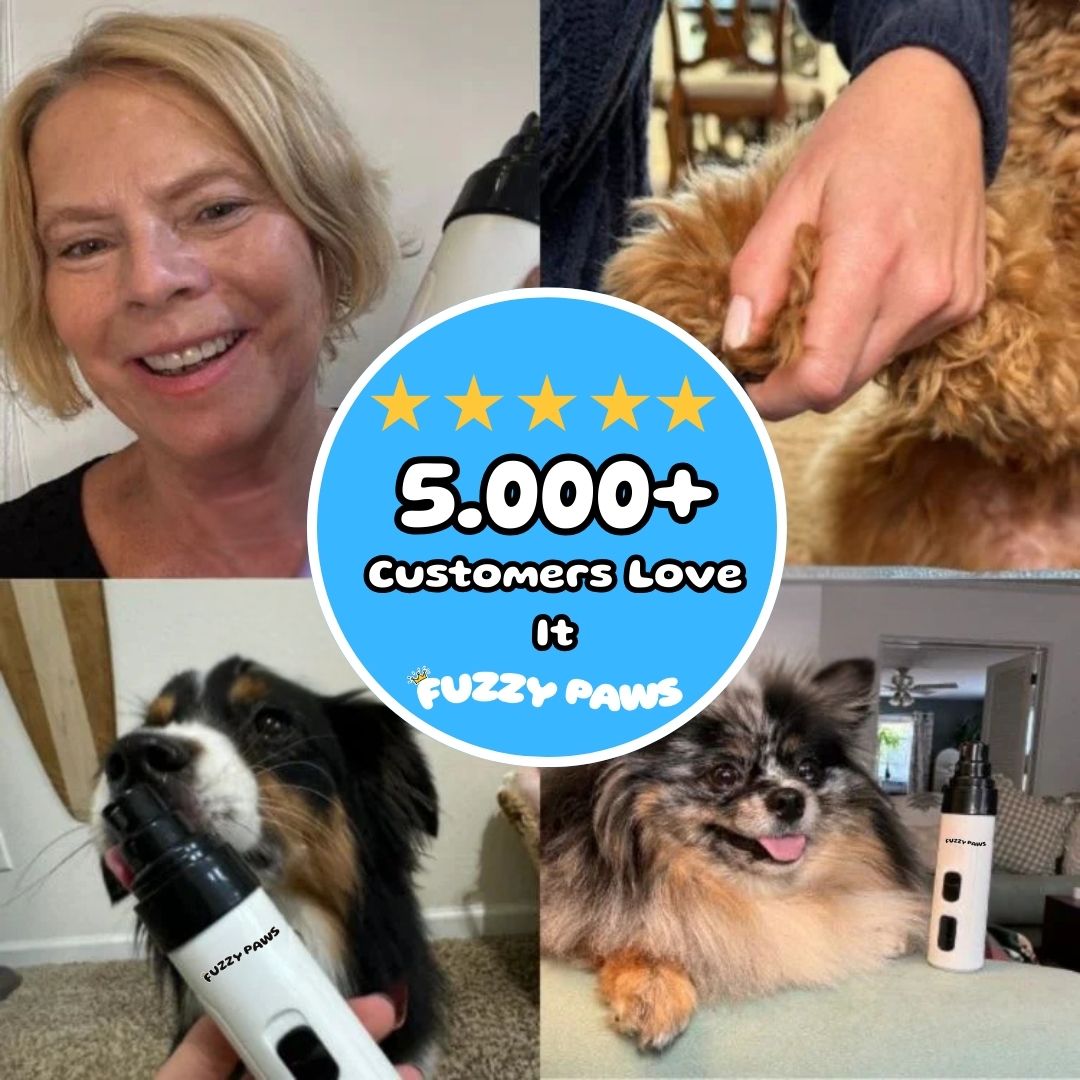 Electric Dog Nail Grinder - Quiet & Rechargeable