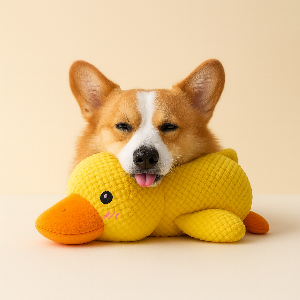 Calming Duck Dog Toy