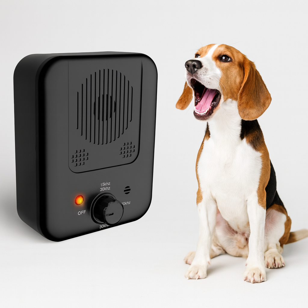 Anti Barking Device for Dogs – Waterproof, Rechargeable Ultrasonic Control (15kHz–30kHz)