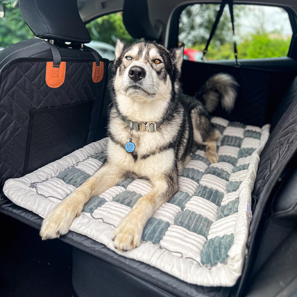 Padded and Washable Car Dog Bed