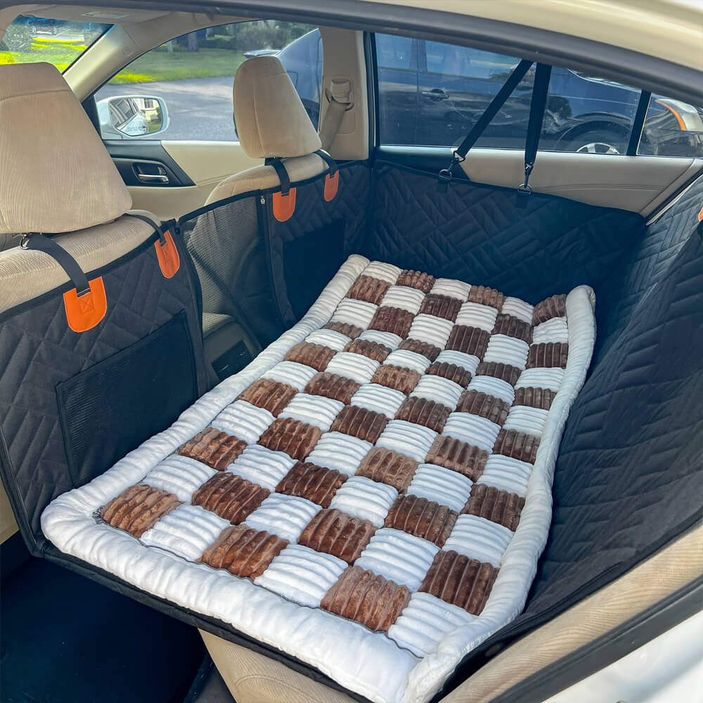Padded and Washable Car Dog Bed
