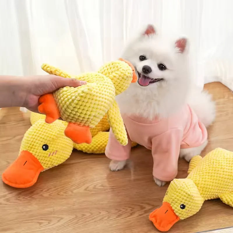 Calming Duck Dog Toy