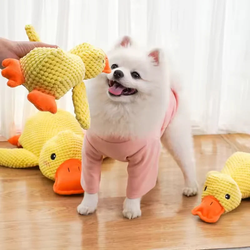Calming Duck Dog Toy