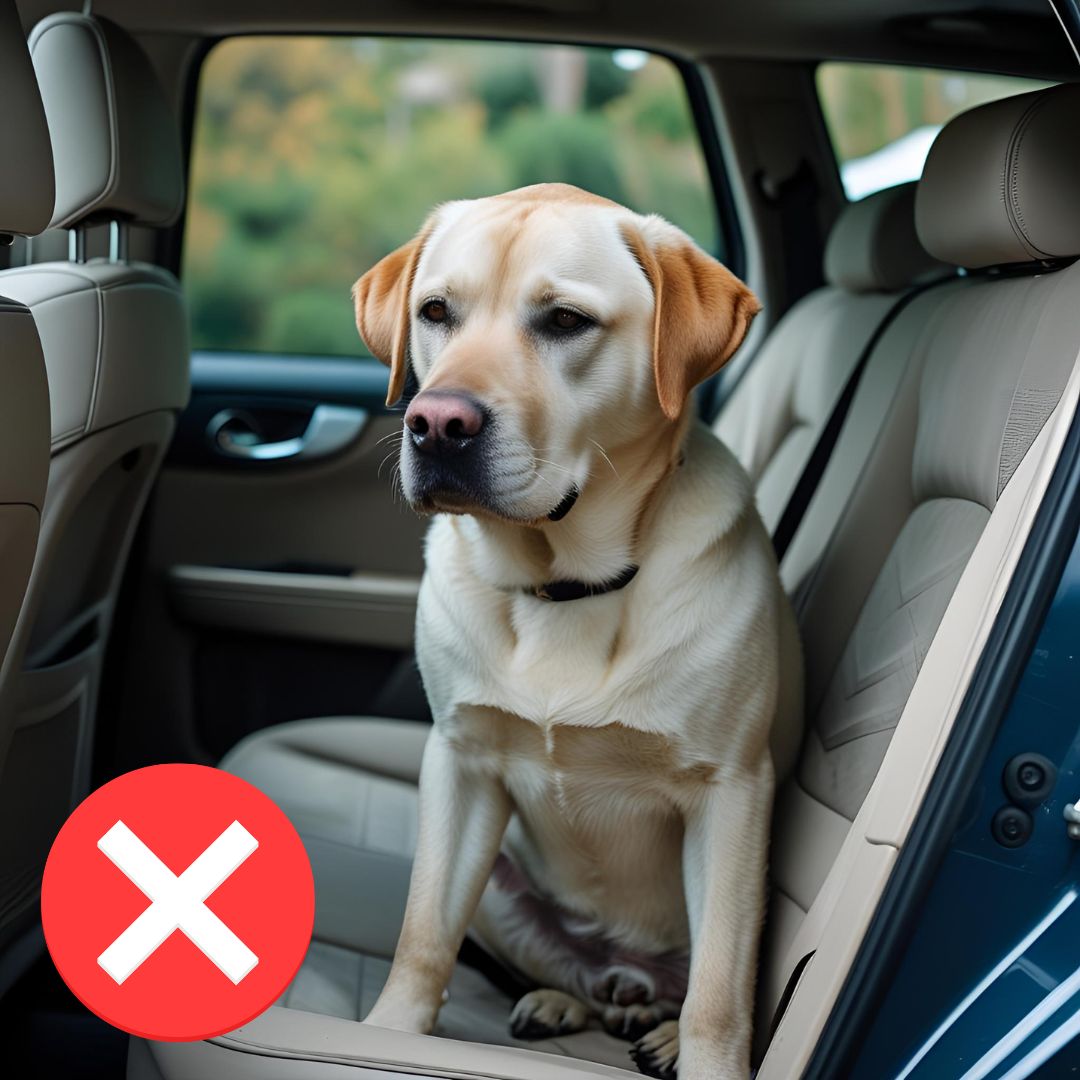 Padded and Washable Car Dog Bed