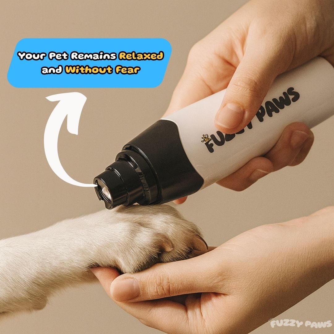 Electric Dog Nail Grinder - Quiet & Rechargeable