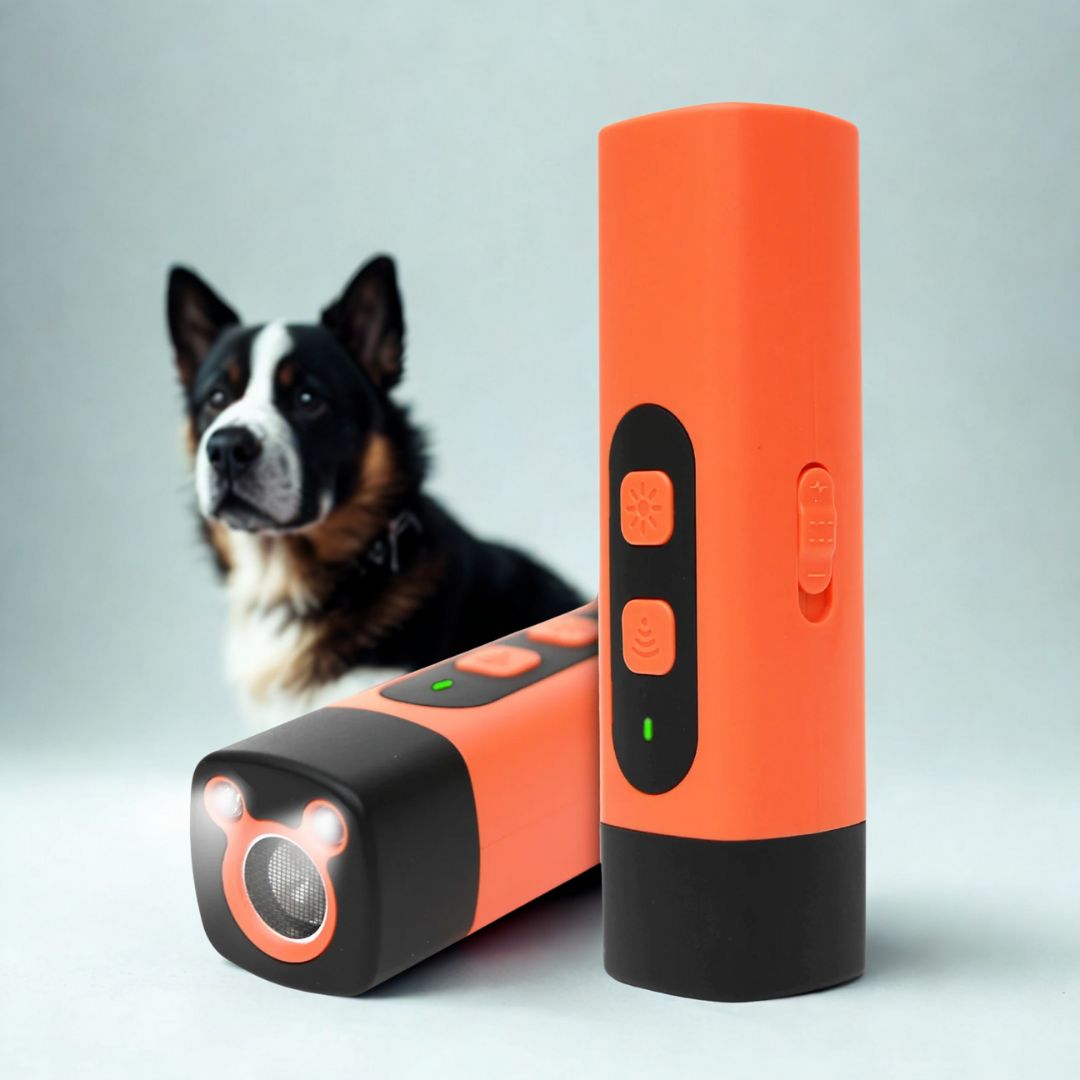 Anti Bark Device for Dogs – Ultrasonic Dog Trainer with Flashlight & 3 Frequency Modes