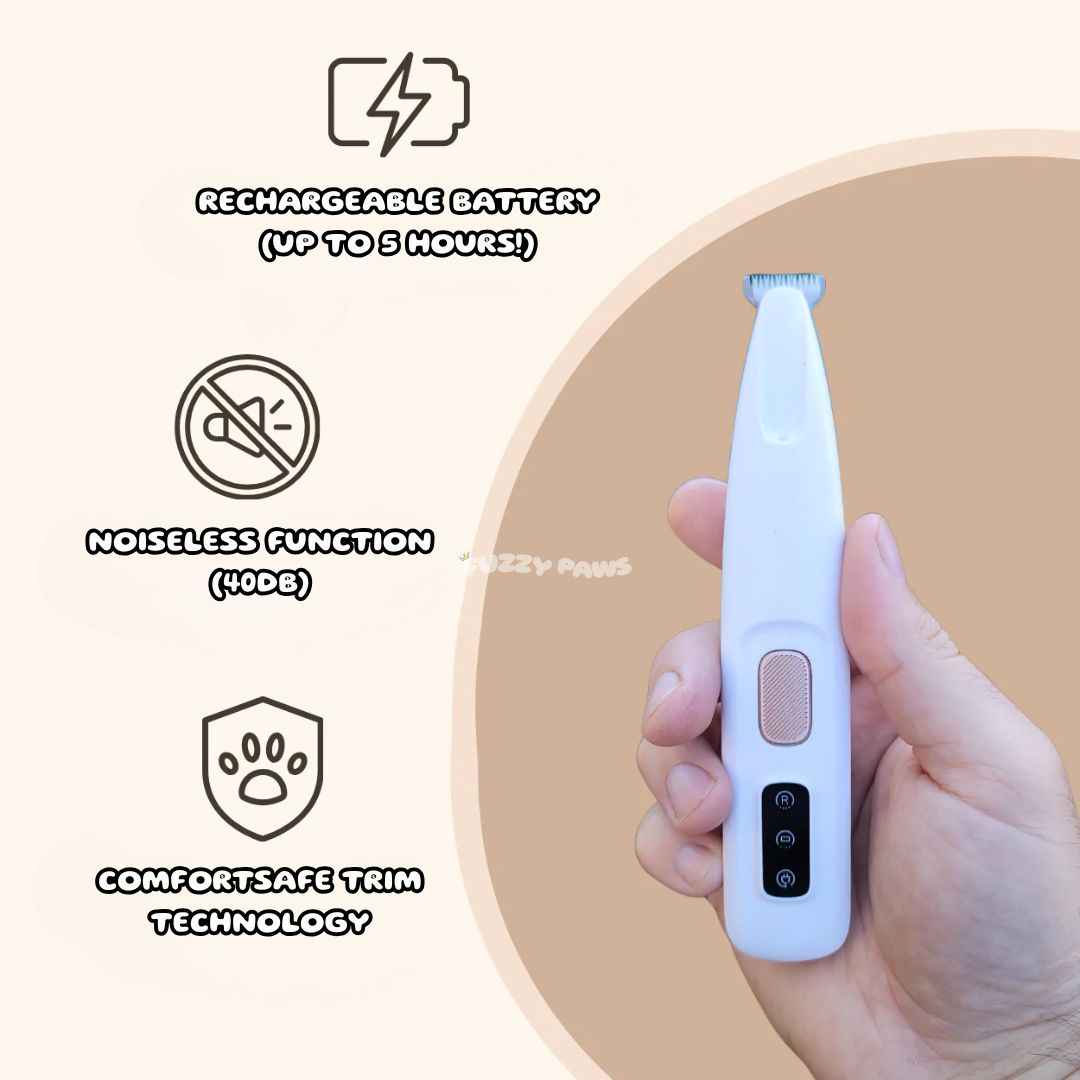 Rechargeable Electric Dog Grooming Clipper with Brush