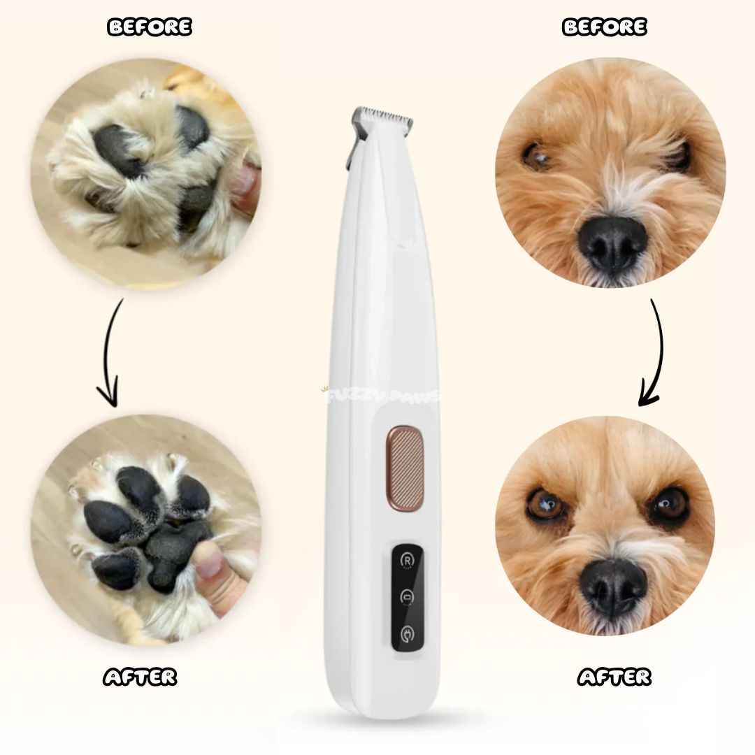 Rechargeable Electric Dog Grooming Clipper with Brush