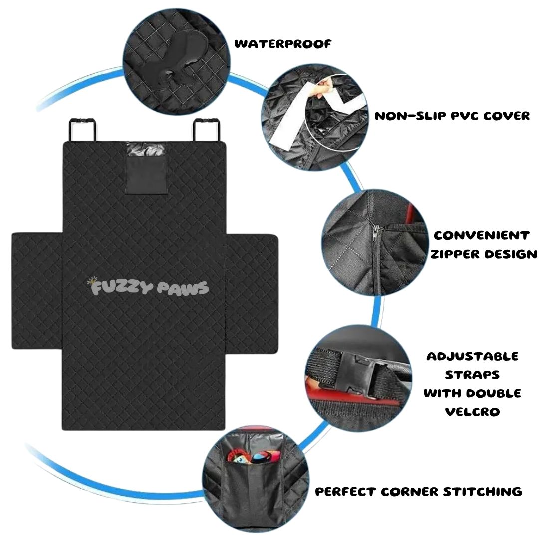 Waterproof Dog Trunk Cover for Cars – Scratchproof & Non-Slip Pet Cargo Protector