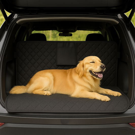 Waterproof Dog Trunk Cover for Cars – Scratchproof & Non-Slip Pet Cargo Protector