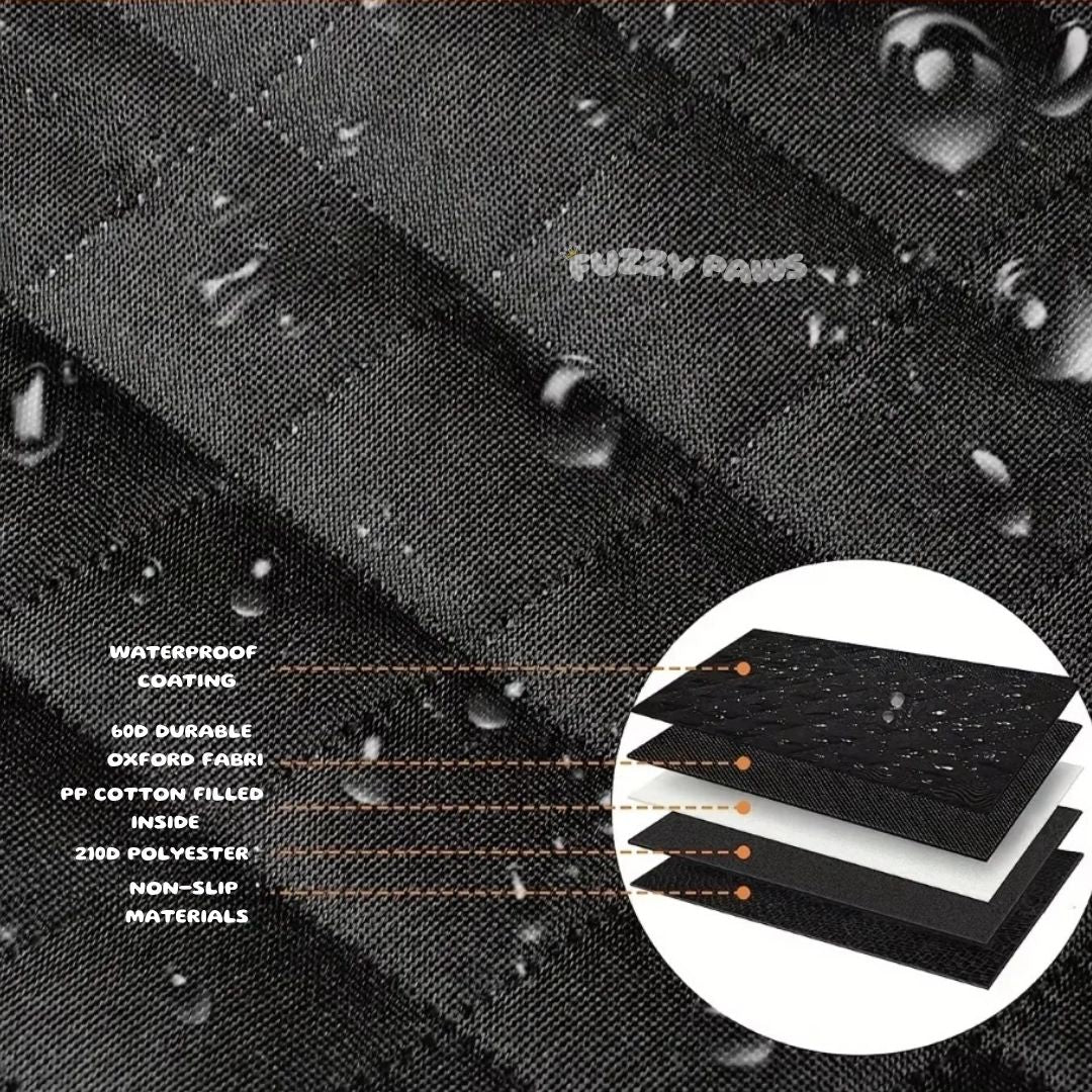 Waterproof Dog Trunk Cover for Cars – Scratchproof & Non-Slip Pet Cargo Protector