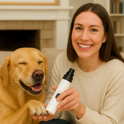 Electric Dog Nail Grinder - Quiet & Rechargeable