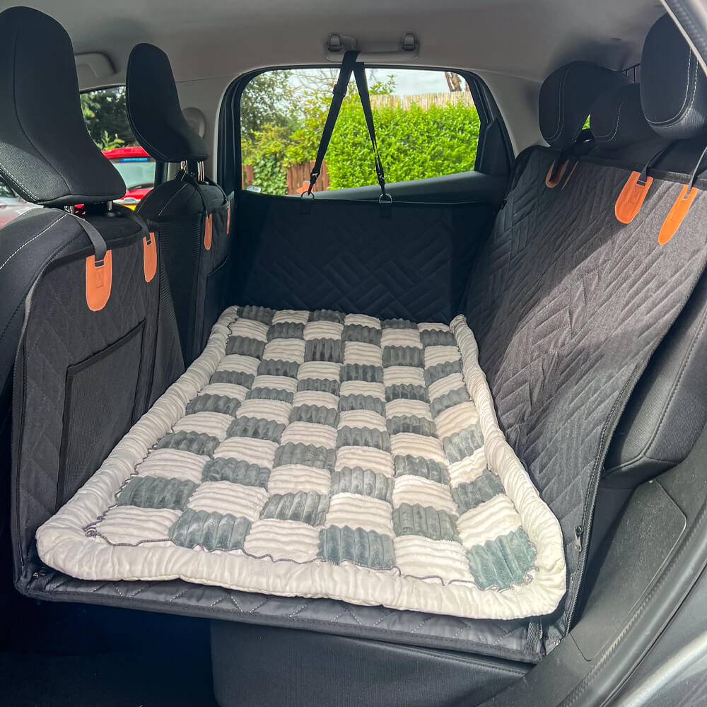Padded and Washable Car Dog Bed