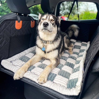Padded and Washable Car Dog Bed