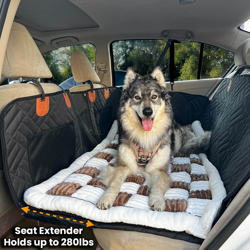 Padded and Washable Car Dog Bed