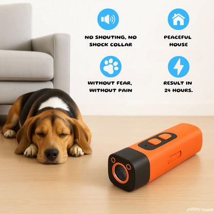 Anti Bark Device for Dogs – Ultrasonic Dog Trainer with Flashlight & 3 Frequency Modes